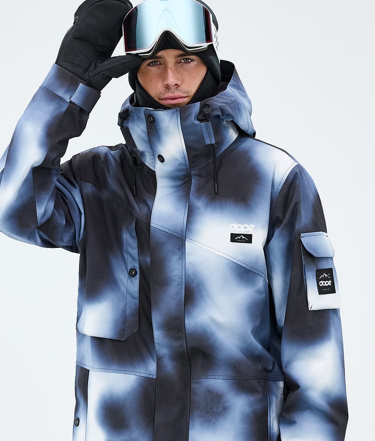 Dope Adept Snowboardjacka Herr Dark Blue Tiedye, Image 4 of 9
