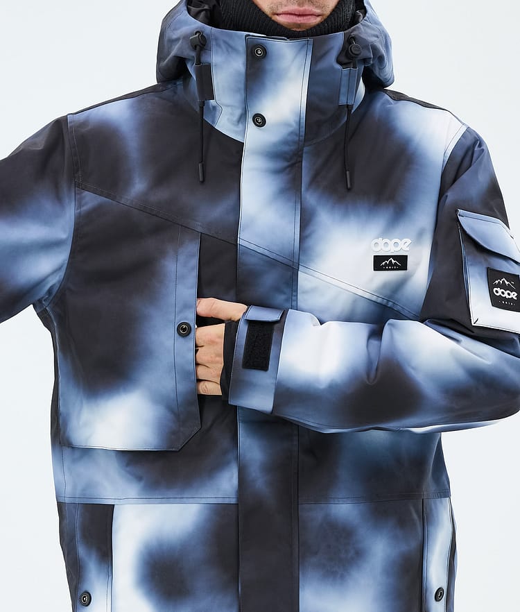 Dope Adept Skidjacka Herr Dark Blue Tiedye, Image 8 of 9