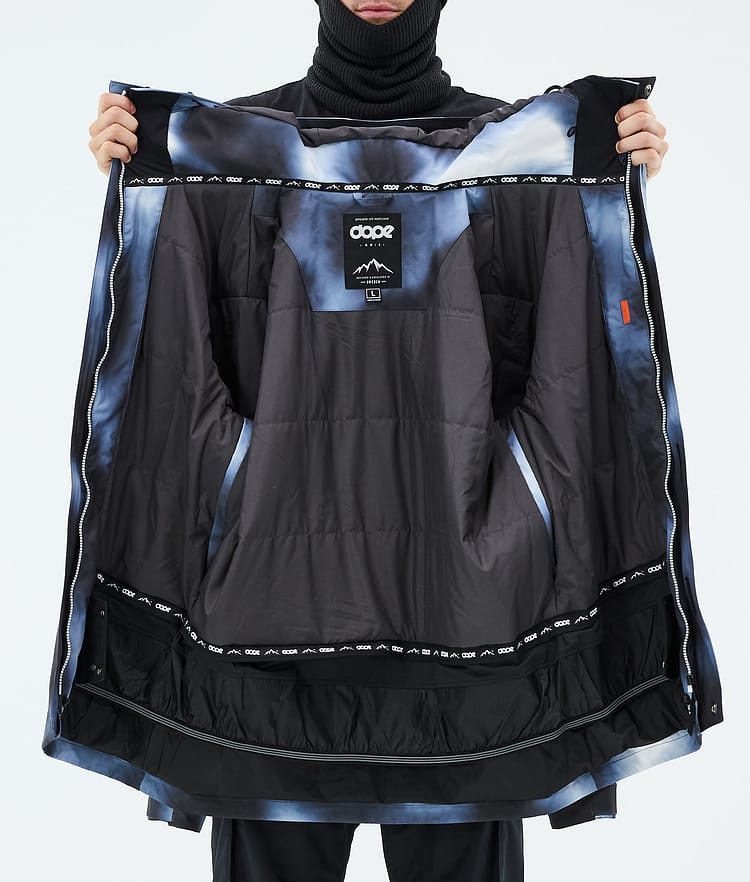 Dope Adept Snowboardjacka Herr Dark Blue Tiedye, Image 9 of 9