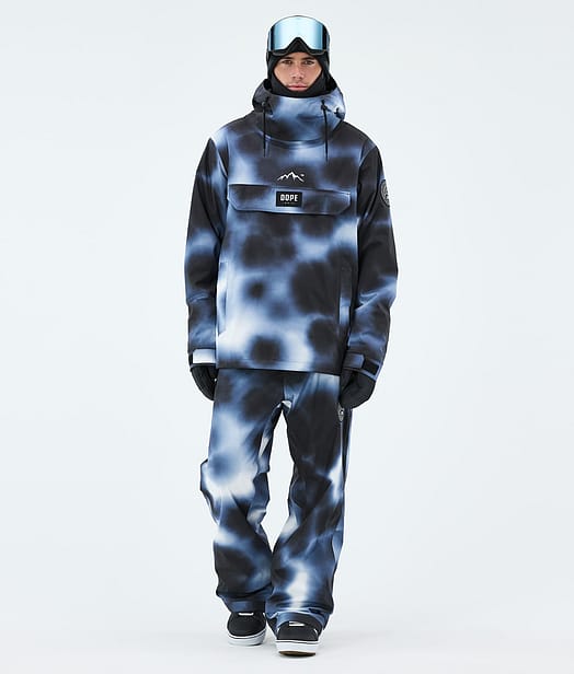 Dope Blizzard Snowboardoutfit Dark Blue Tiedye
