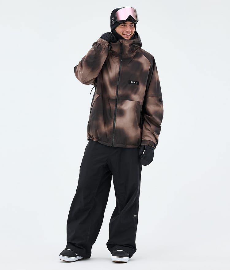 Dope Spartan Snowboardjacka Herr Brown Tiedye, Image 2 of 8