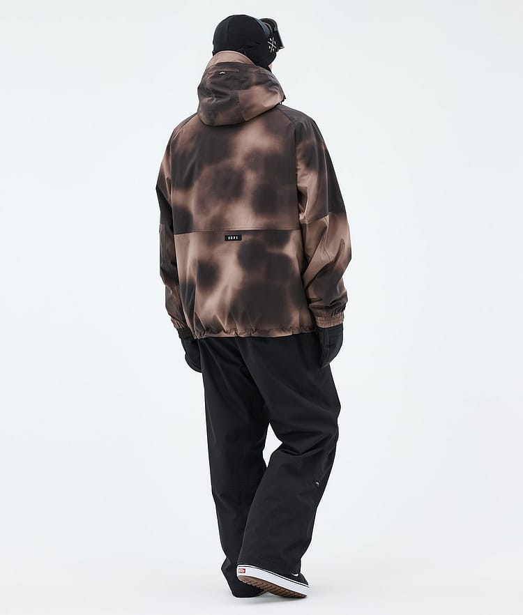 Dope Spartan Snowboardjacka Herr Brown Tiedye, Image 3 of 8