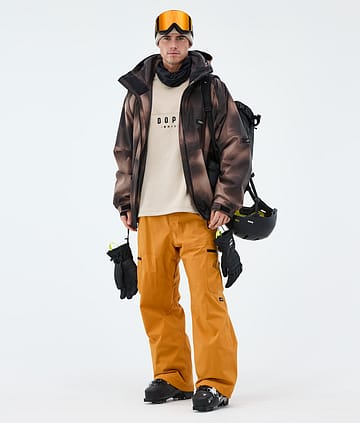 Dope Spartan Skidoutfit Brown Tiedye/Light Rust