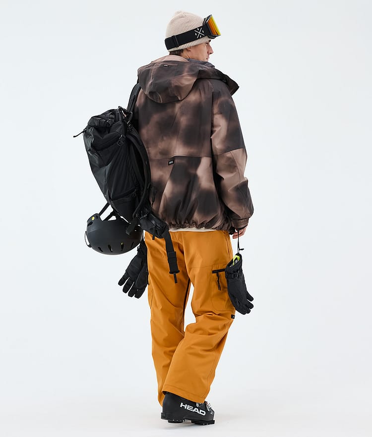 Dope Spartan Skidoutfit Herr Brown Tiedye/Light Rust, Image 2 of 2