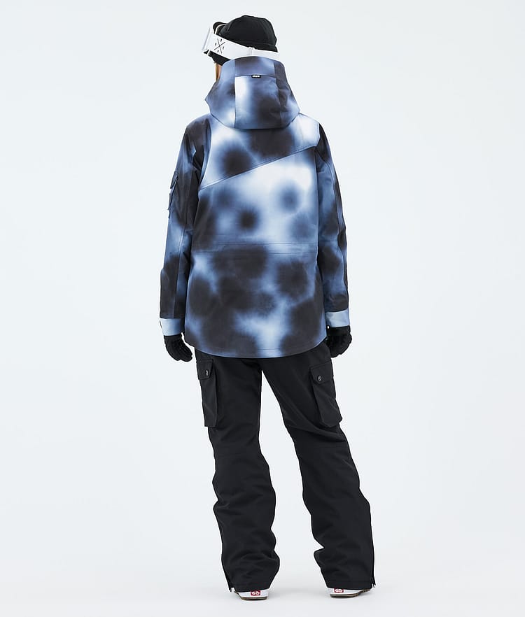 Dope Adept W Snowboardjacka Dam Dark Blue Tiedye, Image 3 of 9