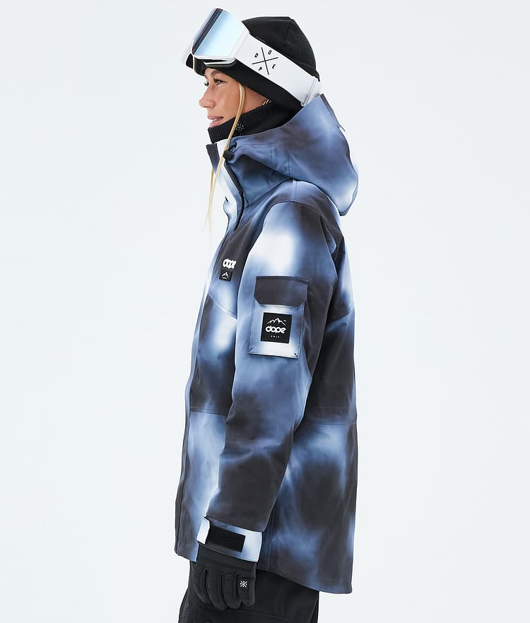 Dope Adept W Snowboardjacka Dam Dark Blue Tiedye, Image 5 of 9