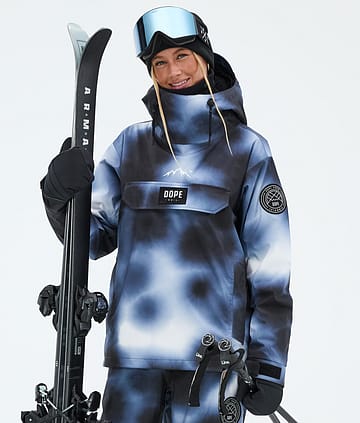 Dope Blizzard W Skidjacka Dark Blue Tiedye