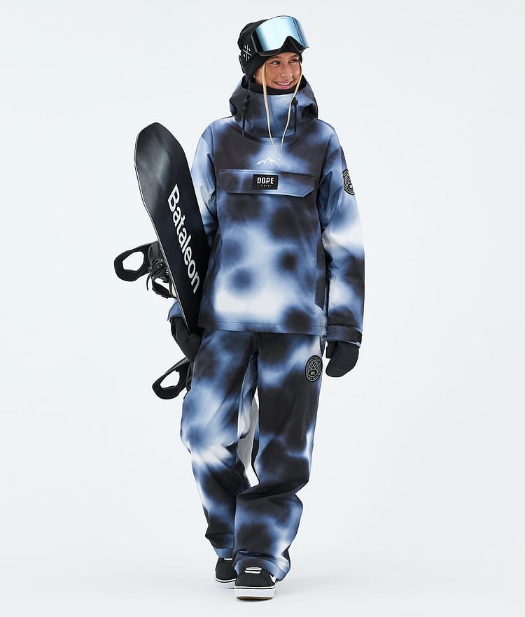 Dope Blizzard W Snowboardjacka Dam Dark Blue Tiedye, Image 2 of 8