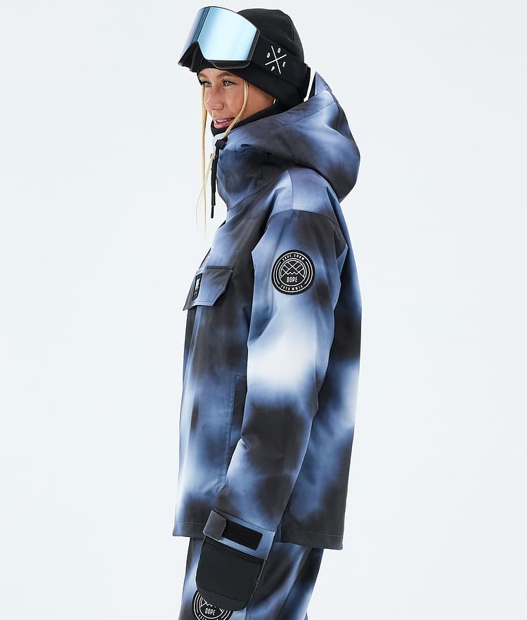 Dope Blizzard W Snowboardjacka Dam Dark Blue Tiedye, Image 5 of 8