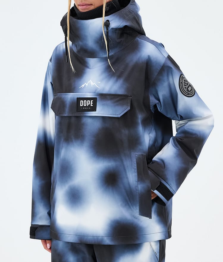 Dope Blizzard W Skidjacka Dam Dark Blue Tiedye, Image 7 of 8