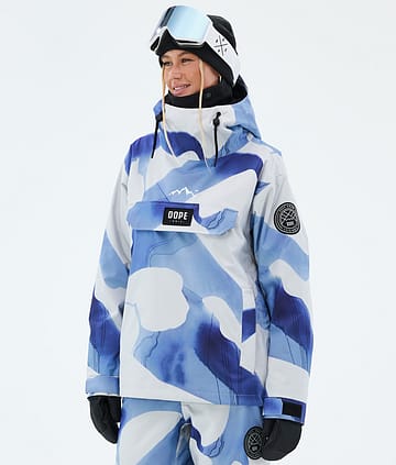Dope Blizzard W Snowboardjacka Blue Ice