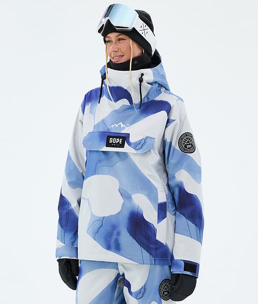 Dope Blizzard W Skidjacka Kvinna Blue Ice