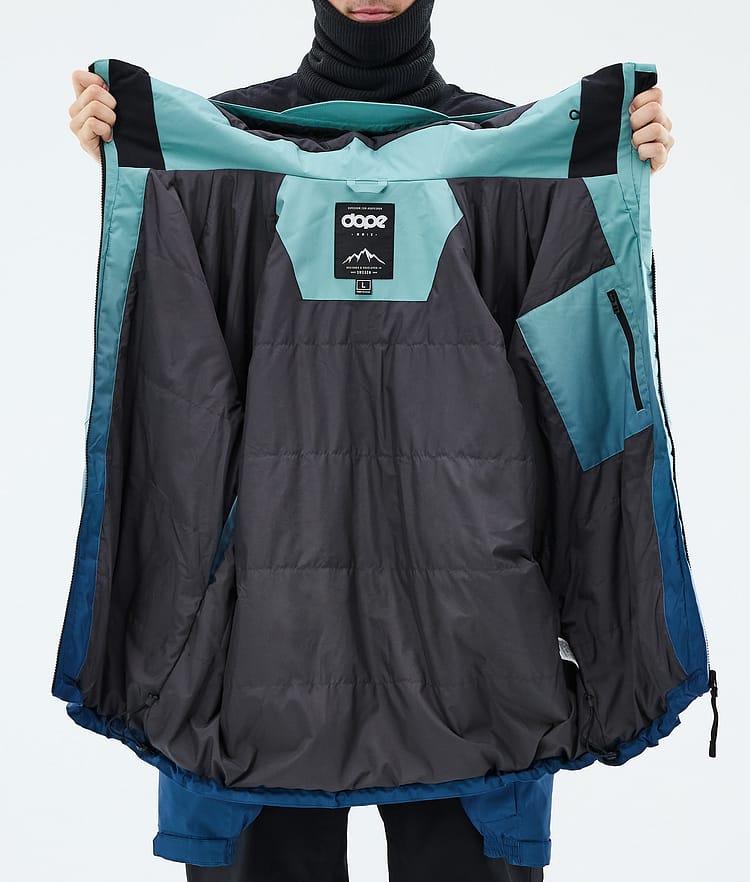 Dope Spartan Skidjacka Herr Spectra Turquoise, Image 8 of 8