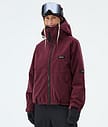 Dope Spartan W Skidjacka Dam Burgundy