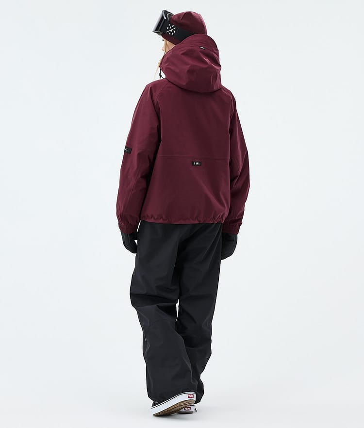 Dope Spartan W Snowboardoutfit Dam Burgundy/Black, Image 2 of 2