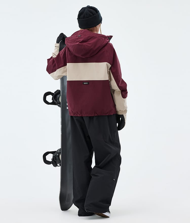 Dope Spartan W Snowboardoutfit Dam Burgundy/Sand/Black, Image 2 of 2