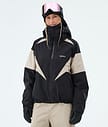 Dope Spartan W Snowboardjacka Dam Spike Black/Sand