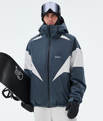 Dope Spartan Snowboardjacka Spike Metal Blue/Light Grey