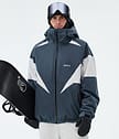 Dope Spartan Snowboardjacka Herr Spike Metal Blue/Light Grey