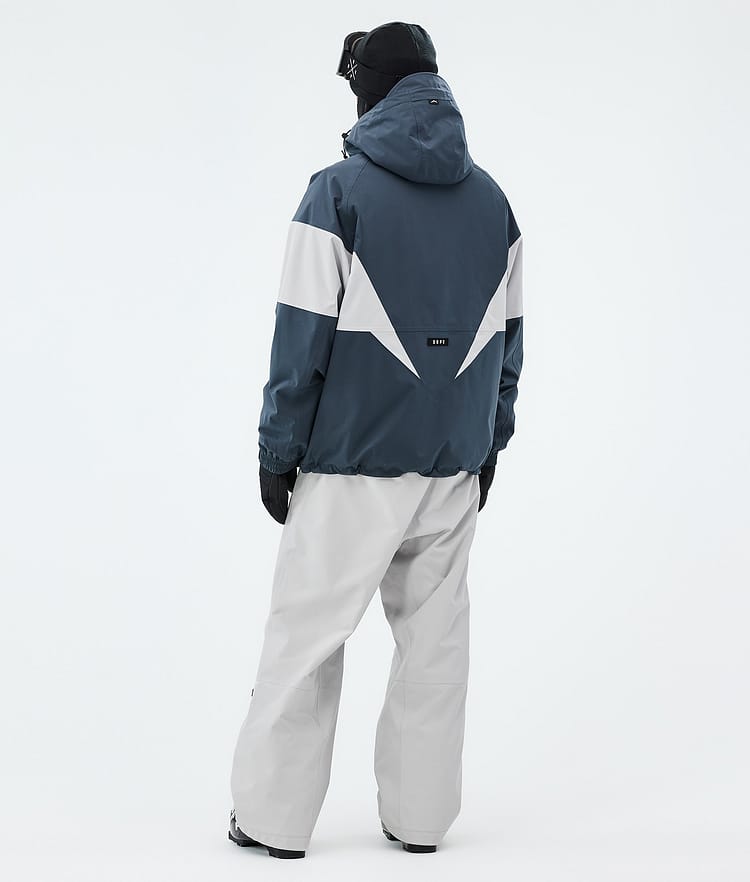 Dope Spartan Skidjacka Herr Spike Metal Blue/Light Grey, Image 3 of 8