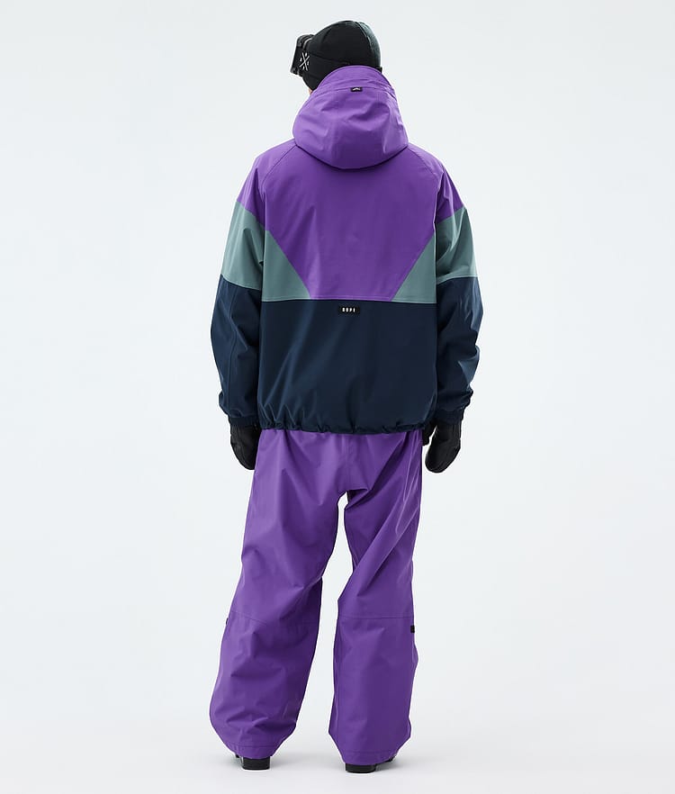 Dope Spartan Skidjacka Herr Sport Vivid Purple/Atlantic/Dark Blue, Image 3 of 8