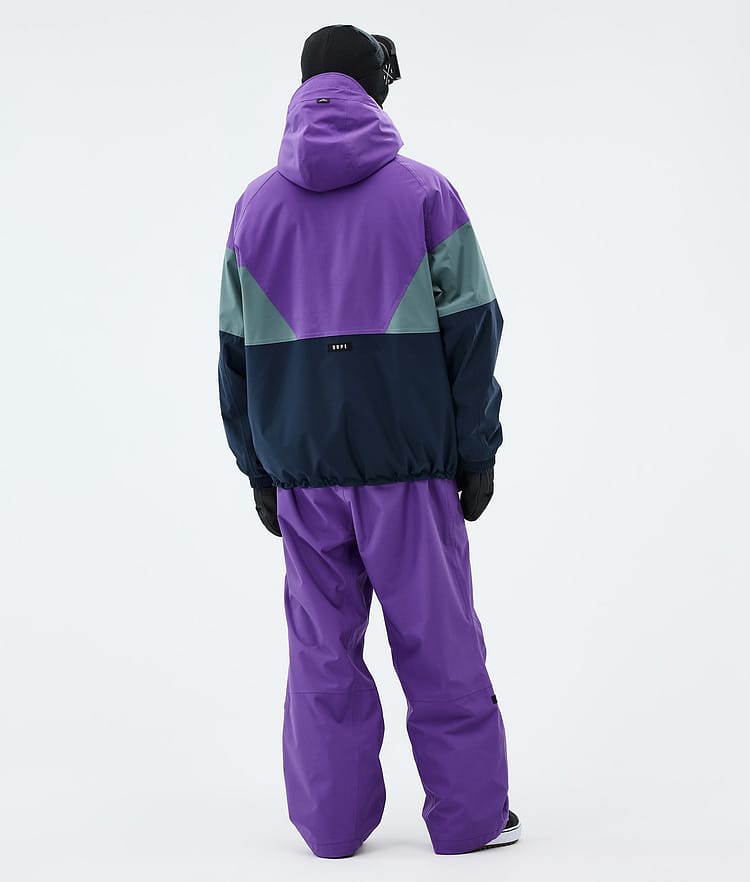 Dope Spartan Snowboardoutfit Herr Vivid Purple/Atlantic/Dark Blue, Image 2 of 2