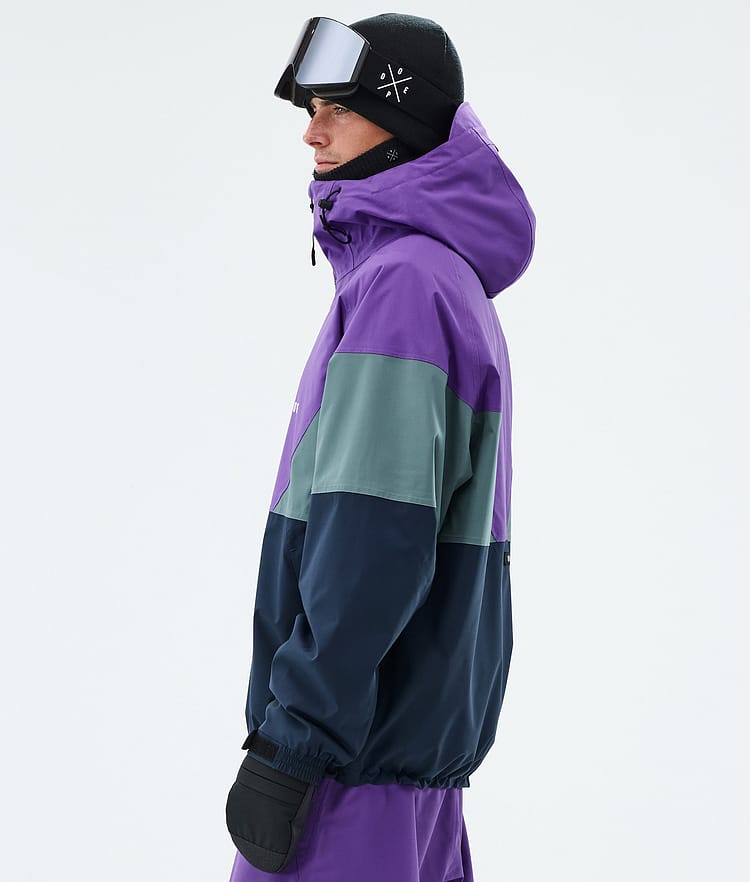 Dope Spartan Skidjacka Herr Sport Vivid Purple/Atlantic/Dark Blue, Image 5 of 8