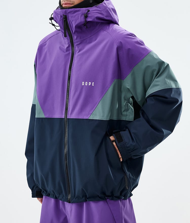 Dope Spartan Skidjacka Herr Sport Vivid Purple/Atlantic/Dark Blue, Image 7 of 8