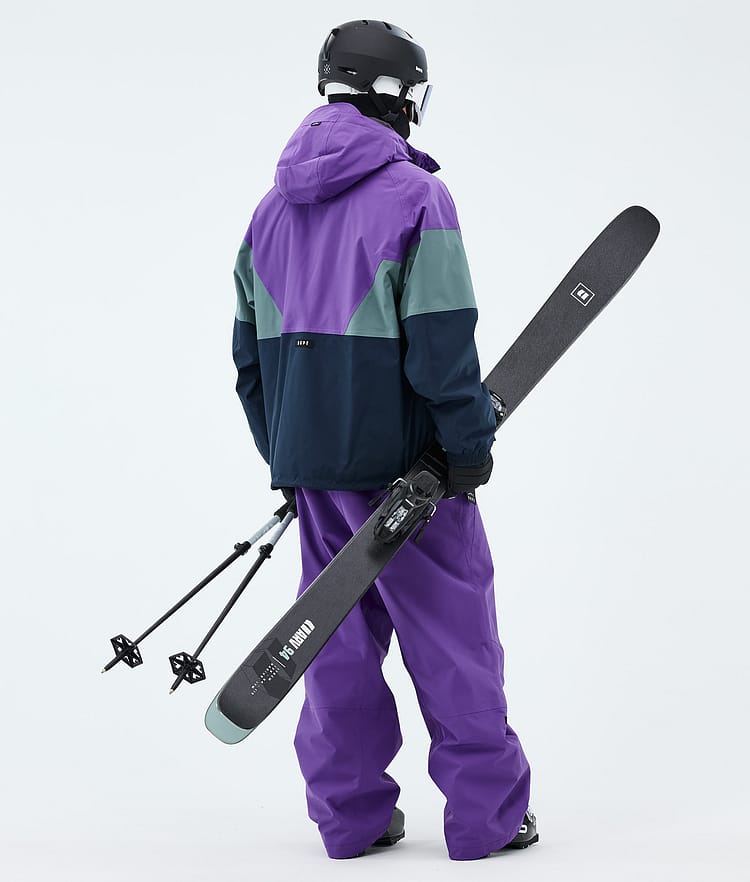 Dope Spartan Skidoutfit Herr Vivid Purple/Atlantic/Dark Blue, Image 2 of 2