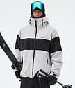 Dope Spartan Skidjacka Herr Stripe Light Grey/Black