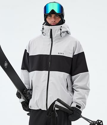 Dope Spartan Skidjacka Stripe Light Grey/Black