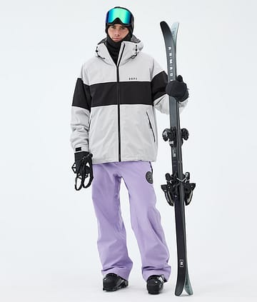 Dope Spartan Skidoutfit Light Grey/Black/Faded Violet