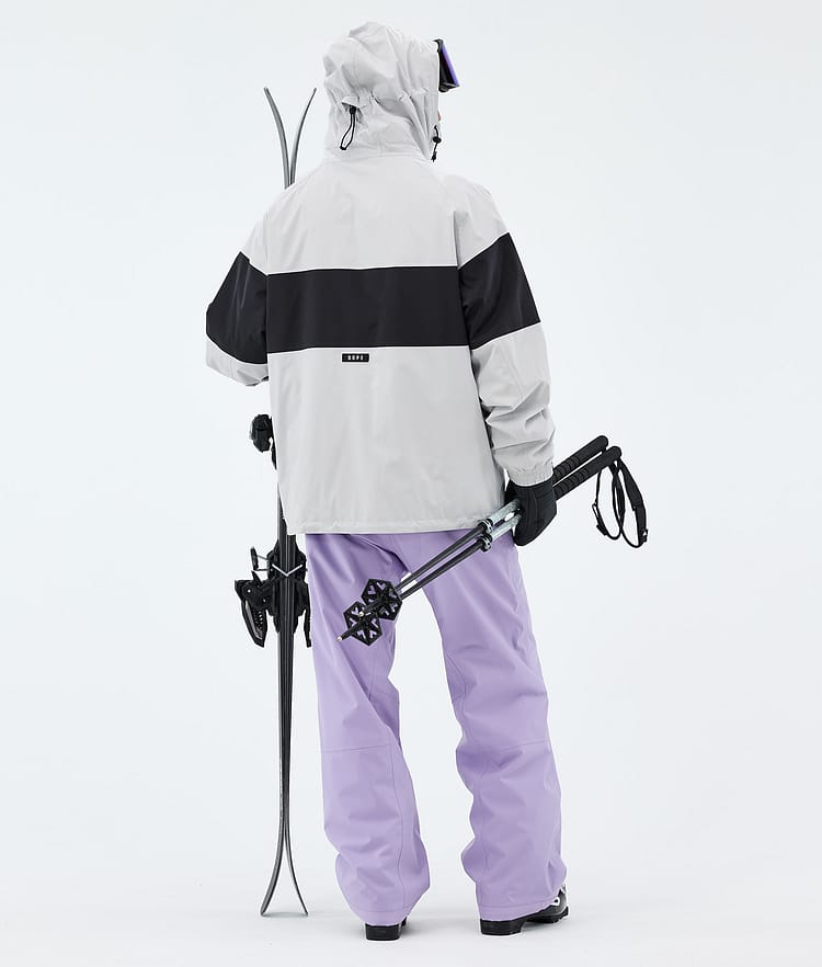 Dope Spartan Skidoutfit Herr Light Grey/Black/Faded Violet, Image 2 of 2