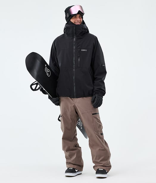 Dope Apex Snowboardoutfit Black/Walnut
