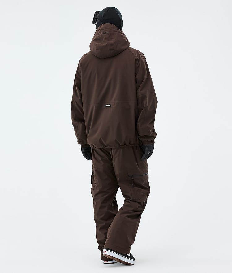 Dope Apex Snowboardjacka Herr Dark Brown, Image 3 of 9