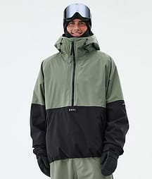 Dope Arnok Snowboardjacka Herr Moss Green/Black