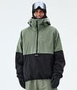 Dope Arnok Snowboardjacka Herr Moss Green/Black