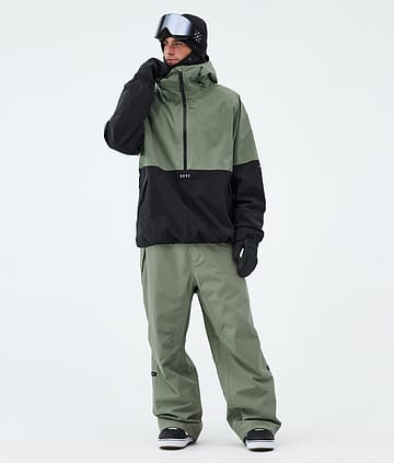 Dope Arnok Snowboardoutfit Moss Green/Black