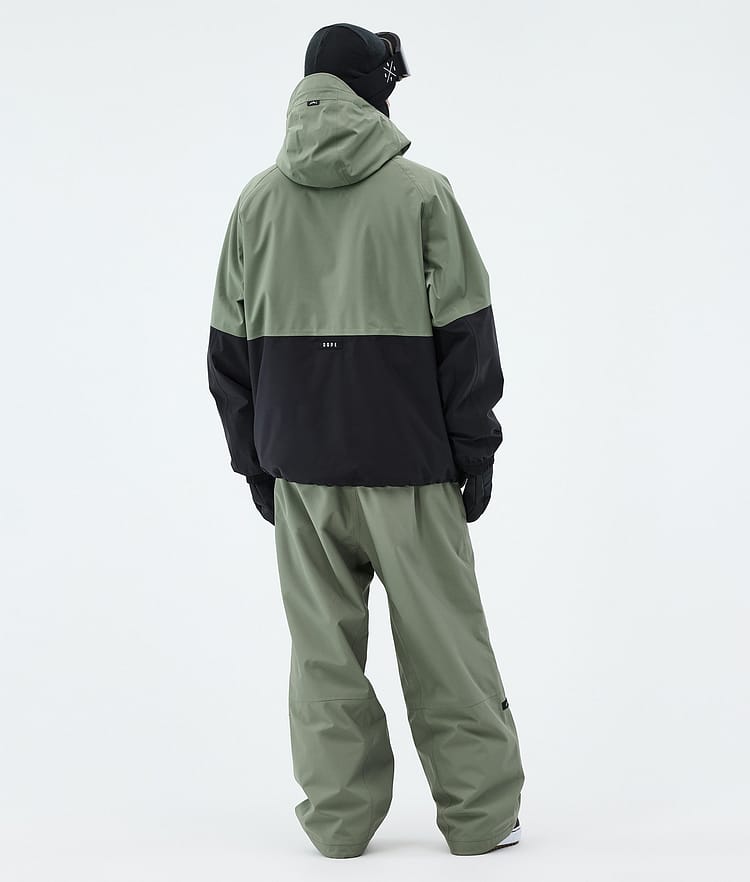Dope Arnok Snowboardjacka Herr Moss Green/Black, Image 3 of 8