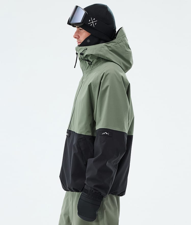 Dope Arnok Snowboardjacka Herr Moss Green/Black, Image 5 of 8