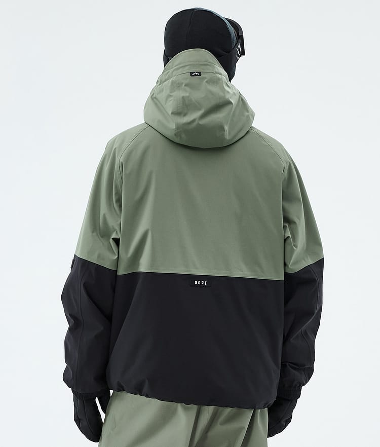 Dope Arnok Snowboardjacka Herr Moss Green/Black, Image 6 of 8