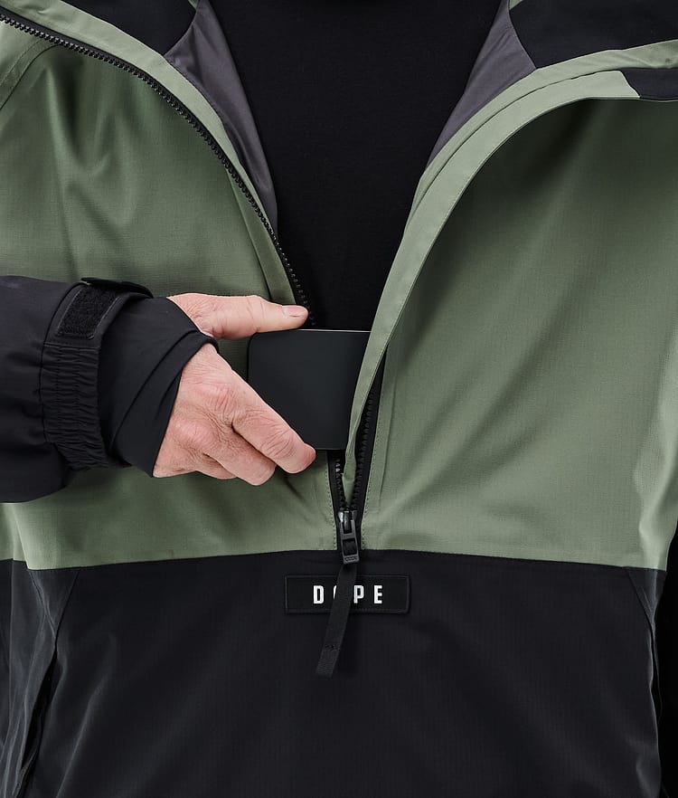 Dope Arnok Snowboardjacka Herr Moss Green/Black, Image 8 of 8