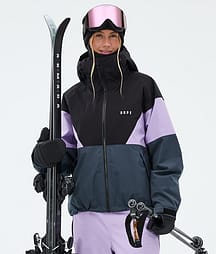 Dope Spartan W Skidjacka Dam Sport Black/Faded Violet/Metal Blue