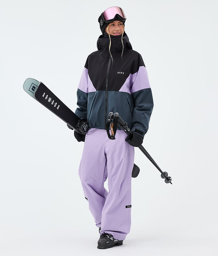 Dope Spartan W Skidjacka Dam Sport Black/Faded Violet/Metal Blue, Image 2 of 8