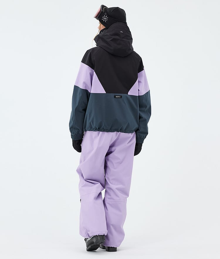 Dope Spartan W Skidjacka Dam Sport Black/Faded Violet/Metal Blue, Image 3 of 8
