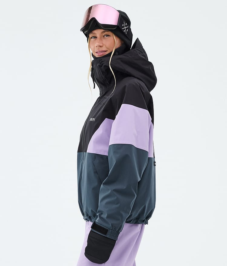 Dope Spartan W Skidjacka Dam Sport Black/Faded Violet/Metal Blue, Image 5 of 8