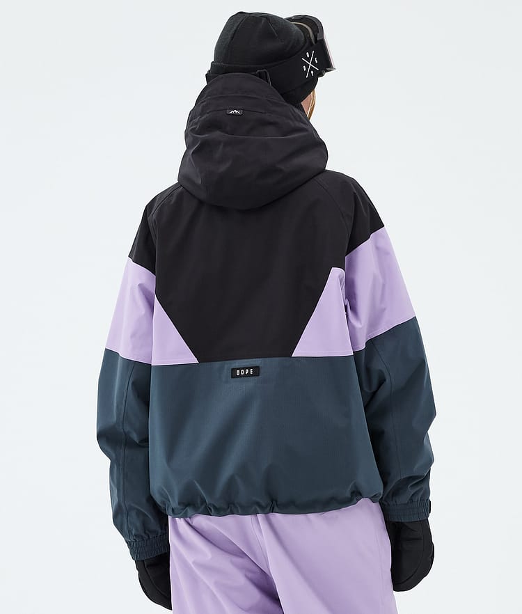 Dope Spartan W Skidjacka Dam Sport Black/Faded Violet/Metal Blue, Image 6 of 8