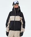 Dope Spartan W Snowboardjacka Dam Stripe Black/Sand