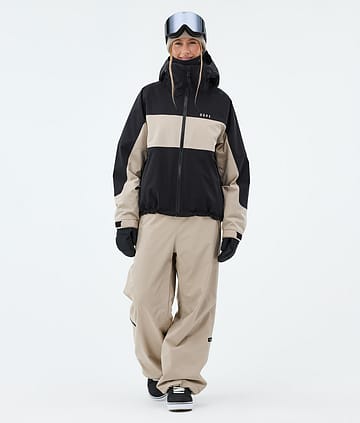 Dope Spartan W Snowboardoutfit Black/Sand