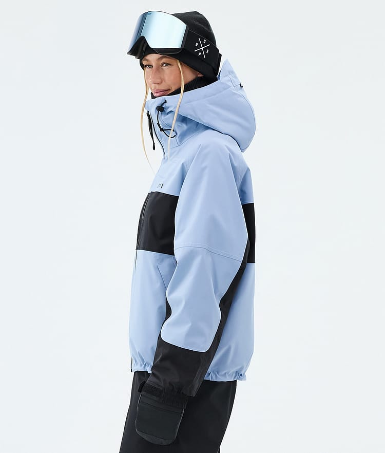 Dope Spartan W Skidjacka Dam Stripe Light Blue/Black, Image 5 of 8